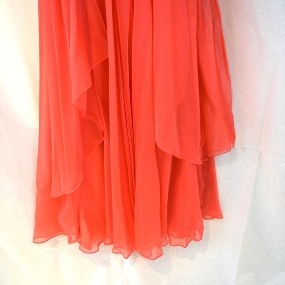 Jovani Evening/Prom/ Formal red with sequence maxi dress - Picture 3 of 5